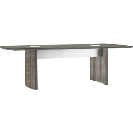 SAFCO Safco® 8' Conference Table - Gray Steel - Medina Series MNC8LGS